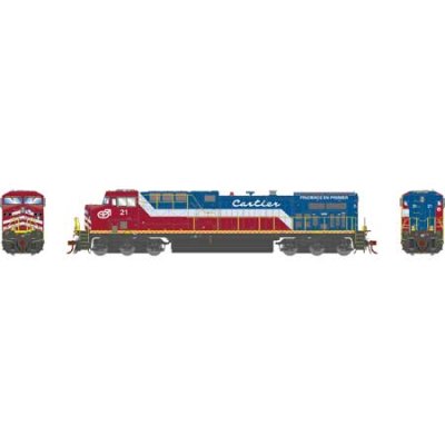 Athearn Genesis G31795 - HO GE AC4400CW - DCC & Sound - Quebec Cartier Railway QCM #21