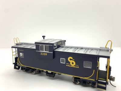 Atlas 20006220 - HO Extended Vision Caboose - Chesapeake & Ohio #3209