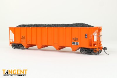 Tangent 32062-02 - HO Bessemer and Lake Erie (BLE) “Delivery Orange T8 Auto-Flo 2-1976” Pullman-S...