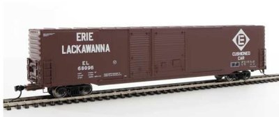 Walthers Mainline 3207 HO 60ft Pullman-Standard Auto Parts Boxcar (10ft and 6ft doors) -Erie Lack...