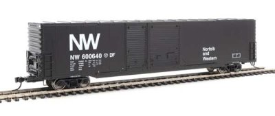 Walthers Mainline 3212 HO 60ft Pullman-Standard Auto Parts Boxcar (10ft and 6ft doors) -Norfolk &...