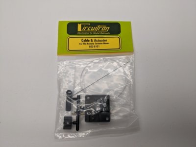 Circuitron 6101 - Extra Cable & Actuator For Remote Tortoise Mount