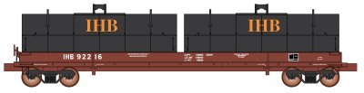 Intermountain 32572-04 - HO Evans 100 Ton Coil Car - Indiana Harbor Belt #92259