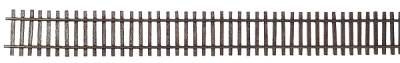 Micro Engineering Standard Gauge Weathered Flex-Track(TM) - 3ft Sections pkg(6) - Code 100 Rail w...