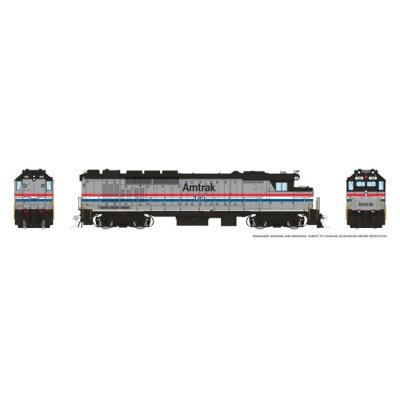 Rapido 34512 - HO GP40TC (DC/DCC/Sound): Amtrak - Phase 3: #195