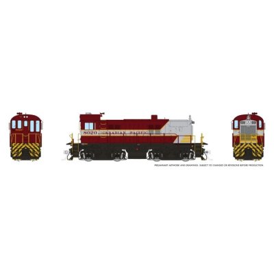 Rapido 36602 - HO MLW RS-23 (DC/DCC/Sound): CPR - Block Scheme: #8023