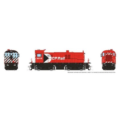 Rapido 36611 - HO MLW RS-23 (DC/DCC/Sound): CP Rail - Action Red (8" Stripes): #8026