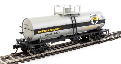 Walthers Mainline 48009 - HO 36ft Chemical Tank Car - Ethyl/EBAX #6036