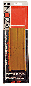 Zona Tools 37240 - Aluminum Mitre Box - Thin Slot
