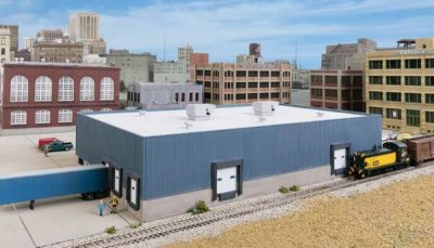 Walthers Cornerstone 3855 - N Scale Modern Steel Warehouse - Kit