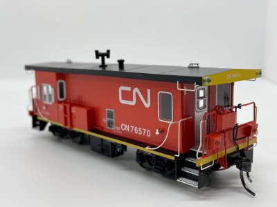 Otter Valley Railroad 57004 - PSC Transfer Van - Canadian National #76570