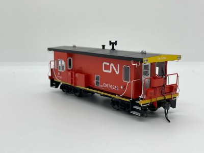 Otter Valley Railroad 57001 - PSC Transfer Van - Canadian National #76558