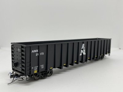 Otter Valley Railroad 6400-6000 - HO NSC 64 Ft 6000 and 64000 Cubic Gondola HS - AIMX Mixed Set (...