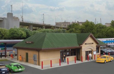 Walthers Cornerstone 4095 HO Scale - Modern Suburban Station Kit