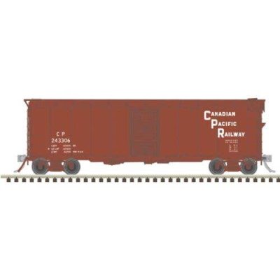 Atlas 20007898 - HO Scale 40' Minibox Boxcar - Ready to Run - Master(R) -- Canadian Pacific #2428...