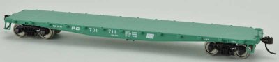 Bowser HO 50Ft Flat Car Penn Central #701018