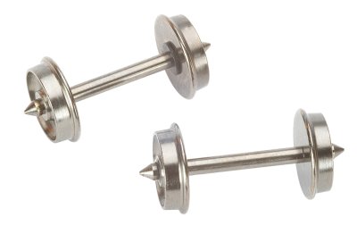 Bachmann 42904 - HO 33 Inch Flat Back Wheelsets (12pk)