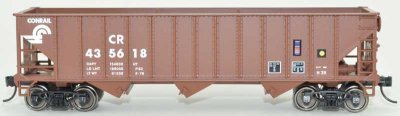 Bowser 42911 - HO 70-Ton 12-Panel Hopper - Conrail #435622