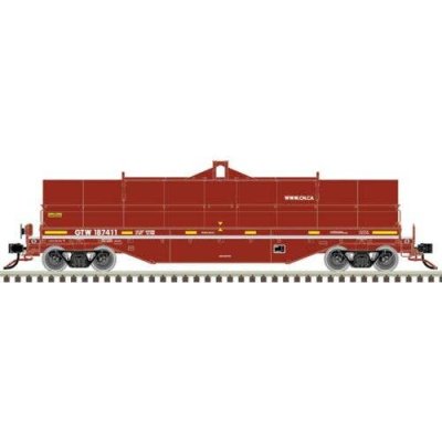 Atlas 20007454 - HO 42' Coil Steel Car with Fishbelly Side Sill - Ready to Run - Master¨ -- Grand...