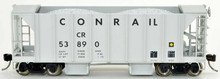 Bowser HO 70 Ton 2 Ballast Car with Side Chutes Conrail #53830 Blt. 6-53