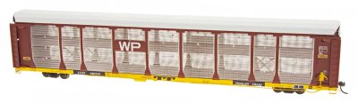 InterMountain 45279 - HO Bi-Level Auto Rack - Western Pacific/Trailer Train Flat Car #910865