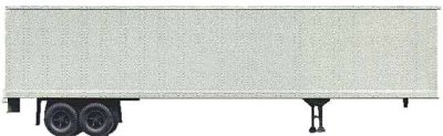 Accurail Inc 9981 - 45' Highway Trailer - Kit -- Undecorated (aluminum)