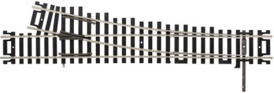 Atlas Model Railroad 392 - HO Code 100 Mark V Turnout, Customline, No. 4 Right