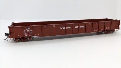Rapido Trains 50048-3 - HO 52Ft 6In Mill Gondola: Canadian National - Delivery Scheme #143212