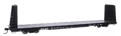 Walthers Mainline 50619 - HO RTR 68Ft Bulkhead Flatcar - Western Pacific(TM) #1451