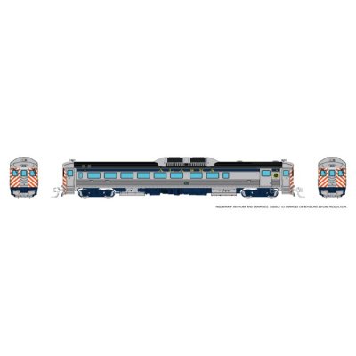 Rapido 516514 - N Budd RDC-2 (Ph 1) (DC/DCC/Sound): Alaska: #711