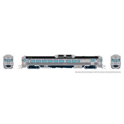 Rapido 516518 - N Budd RDC-2 (Ph 1) (DC/DCC/Sound): Baltimore & Ohio: #1950