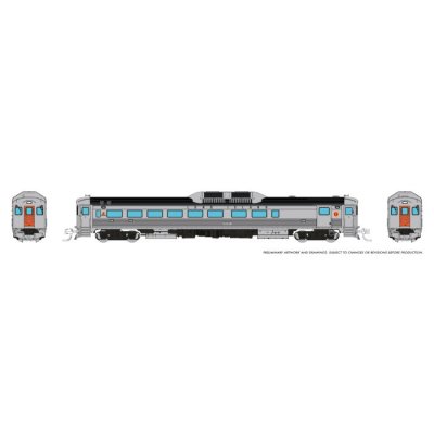 Rapido 516533 - N Budd RDC-2 (Ph 1) (DC/DCC/Sound): LIRR: #3121