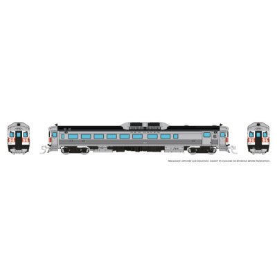 Rapido 516538 - N Budd RDC-2 (Ph 1) (DC/DCC/Sound): New Haven - McGinnis: #121