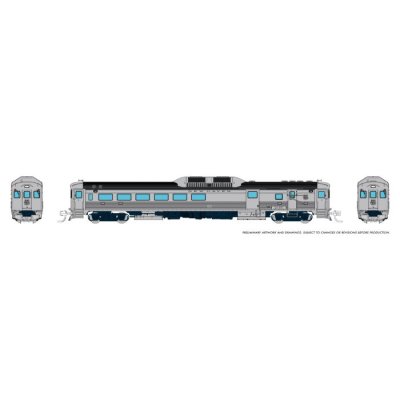 Rapido 516568 - N Budd RDC-3 (Ph 1) (DC/DCC/Sound): New Haven - Script: #129