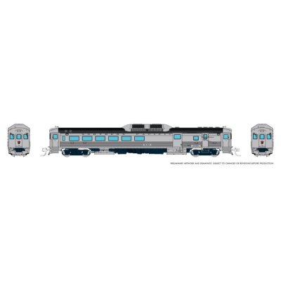 Rapido 516571 - N Budd RDC-3 (Ph 1) (DC/DCC/Sound): Northern Pacific: #B40