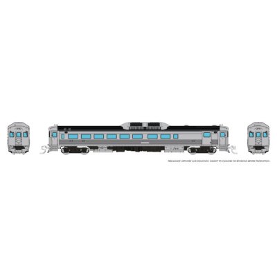 Rapido 516096 - N Budd RDC-2 (Ph 1) (DC/Silent): Painted, Unlettered