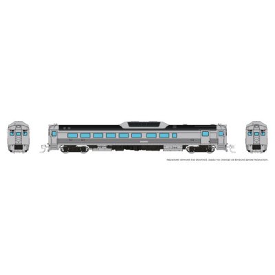 Rapido 516097 - N Budd RDC-2 (Ph 2) (DC/Silent): Painted, Unlettered