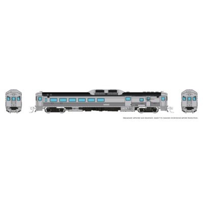 Rapido 516098 - N Budd RDC-3 (Ph 1) (DC/Silent): Painted, Unlettered