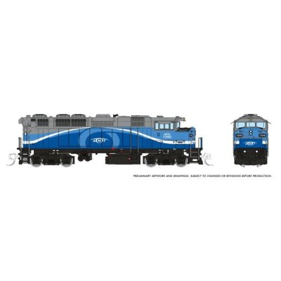 Rapido 519505 - N GMDD F59PH - DC/DCC/Sound - AMT / Late / Montreal #1340