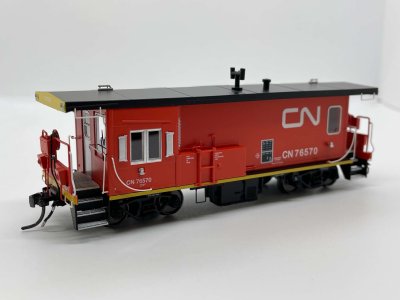 Otter Valley Railroad 57004 - PSC Transfer Van - Canadian National #76570