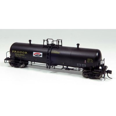 Rapido 535001-3 -N Procor 20K gal Tank Car: UTLX As Delivered Split P Logo #47907