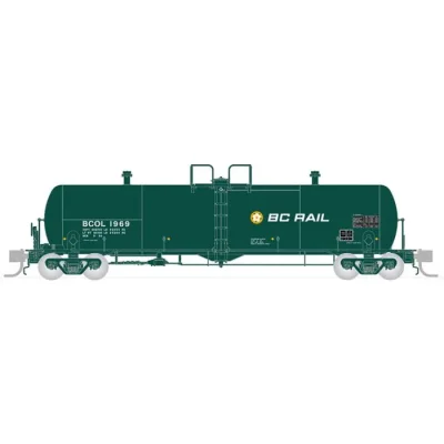 Rapido 535012-1 - N Procor 20,000 Gallon Tank Cars, BCR Company Service #1962