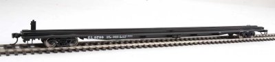 Walthers Mainline 5514 - HO 85ft General American G85 Flatcar - Erie Lackawanna #8799