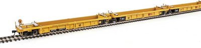 Walthers Mainline 55653 - HO RTR Thrall 5-Unit Rebuilt 40Ft Well Car - Trailer-Train DTTX #748317...