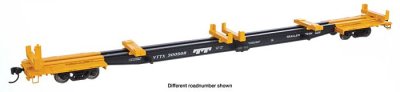 Walthers Mainline 5568 - HO 85Ft General American G85 Flatcar - VTTX #300335
