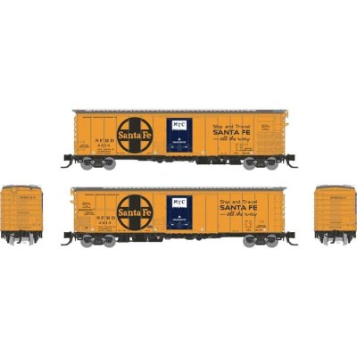 Rapido 561008-1 - N Santa Fe RR-60 Mechanical Reefer: Santa Fe All The Way Slogan: Single Car #22...