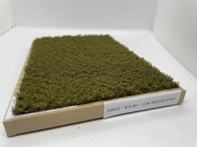 Martin Welberg Scenic Studios WB-SWKG - KHAKI GREEN SHORT WEEDS 2MM-6MM