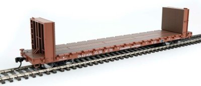 Walthers Mainline 5868 - HO RTR 60Ft Pullman-Standard Bulkhead Flatcar (48Ft IL) - Canadian Natio...