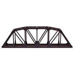 Atlas 593 - HO 18inch Through Truss Bridge Kit - Code 83 Track (Black)