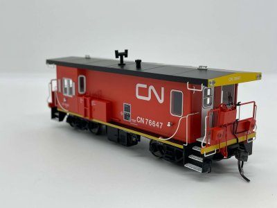 Otter Valley Railroad 57008 - PSC Transfer Van - Canadian National #76647